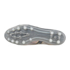 Mizuno Alpha II Elite AG Artificial Grass Soccer Cleat, Platinum Silver