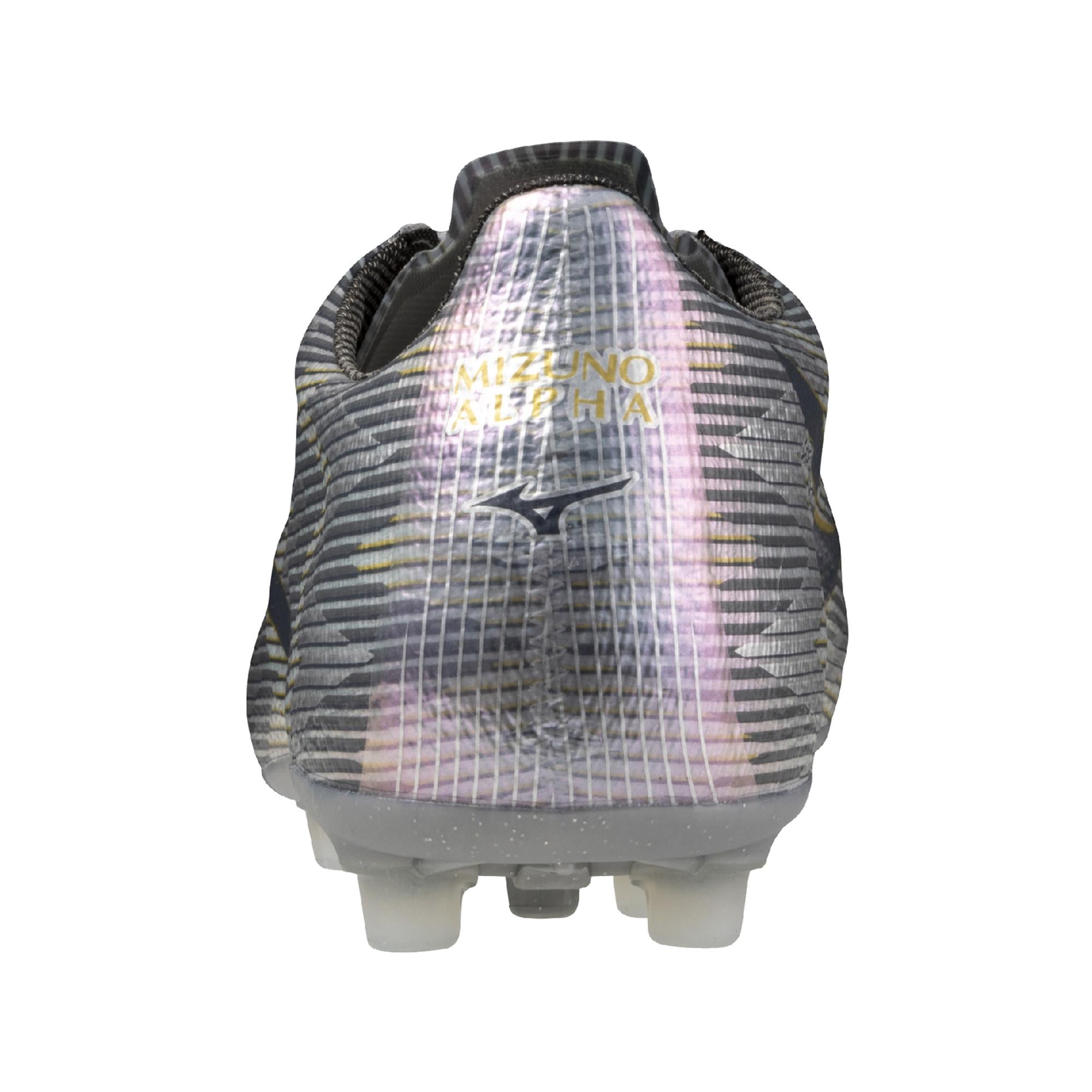 Mizuno Alpha II Elite AG Artificial Grass Soccer Cleat, Platinum Silver