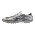 Mizuno Alpha II Elite AG Artificial Grass Soccer Cleat, Platinum Silver