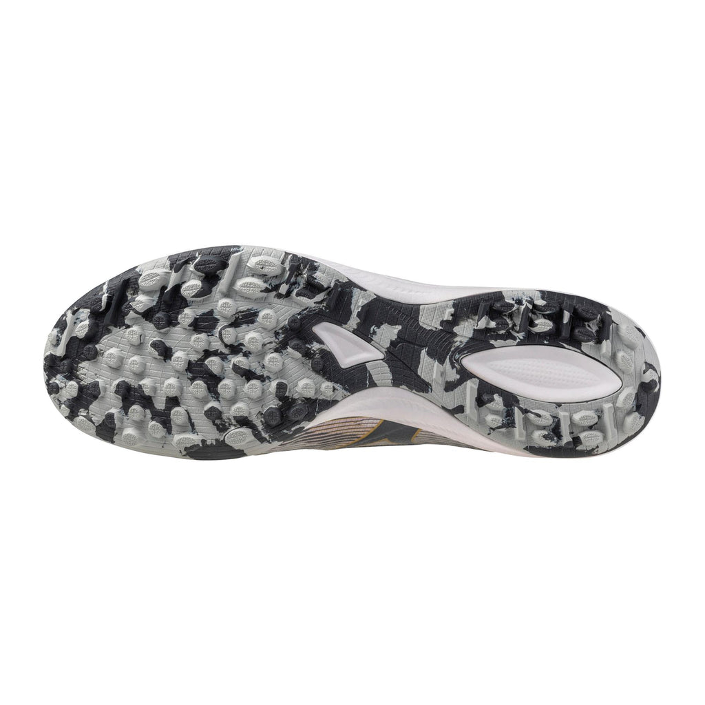 Mizuno Alpha II Elite AS Turf Soccer Shoe, Platinum Silver