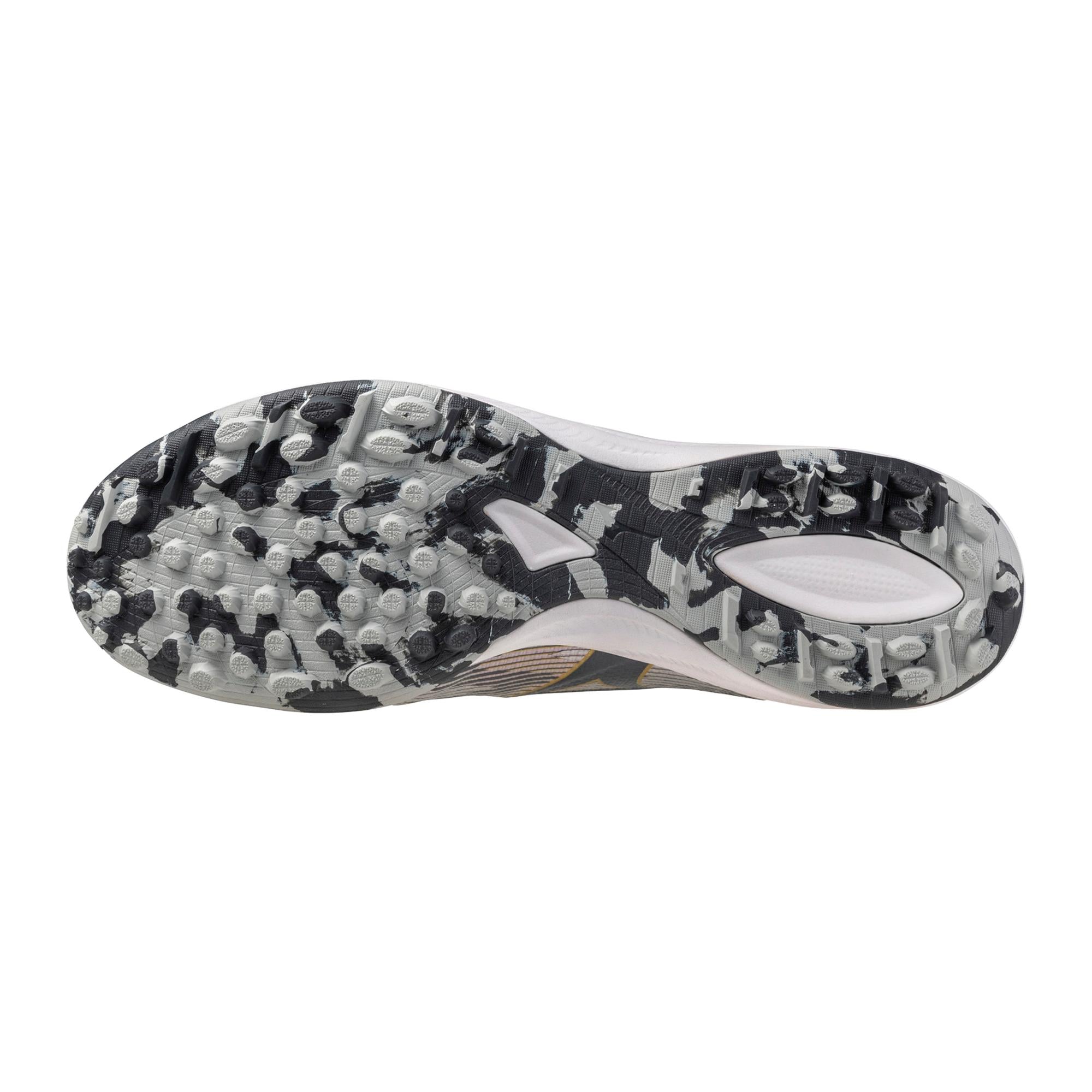 Mizuno Alpha II Elite AS Turf Soccer Shoe, Platinum Silver