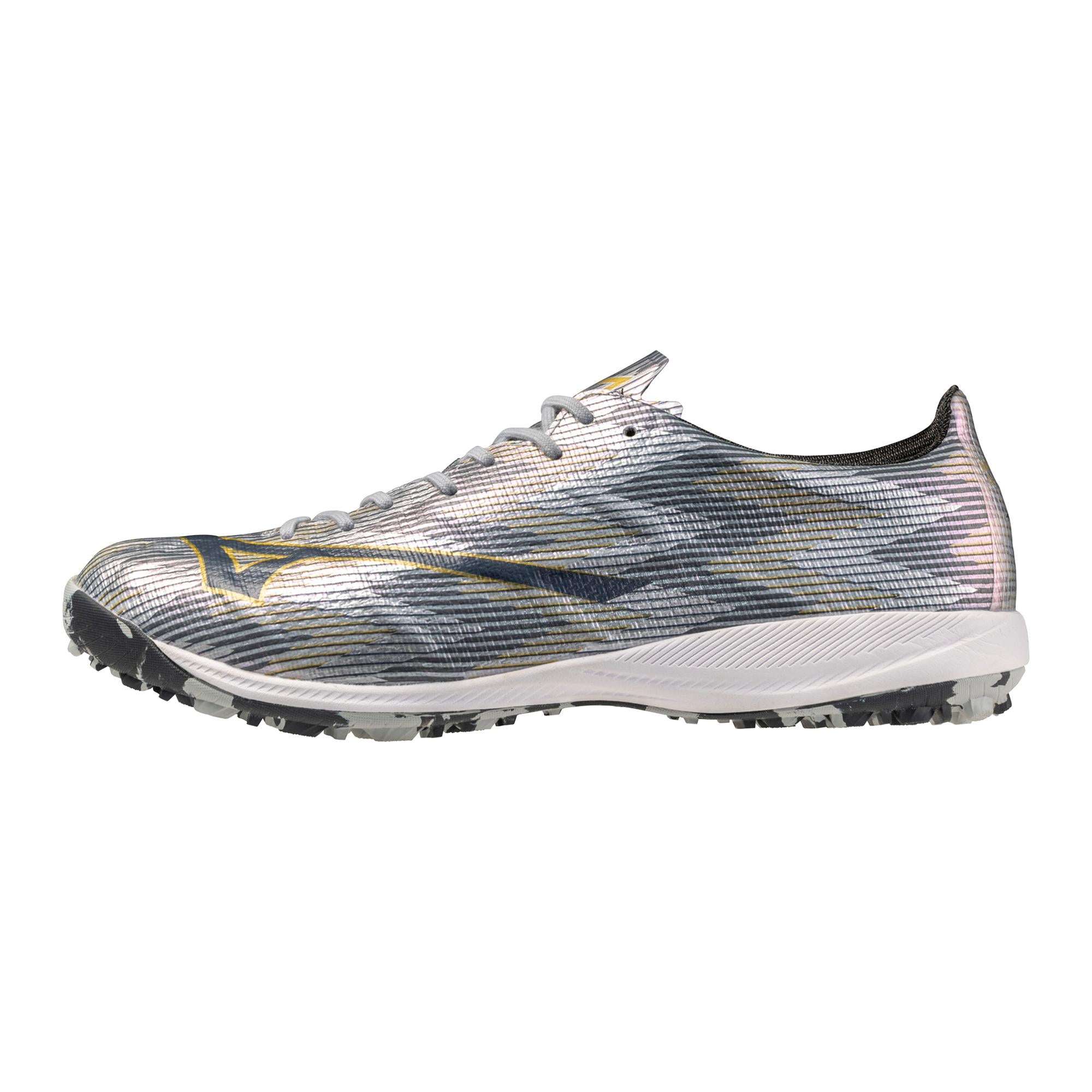 Mizuno Alpha II Elite AS Turf Soccer Shoe, Platinum Silver