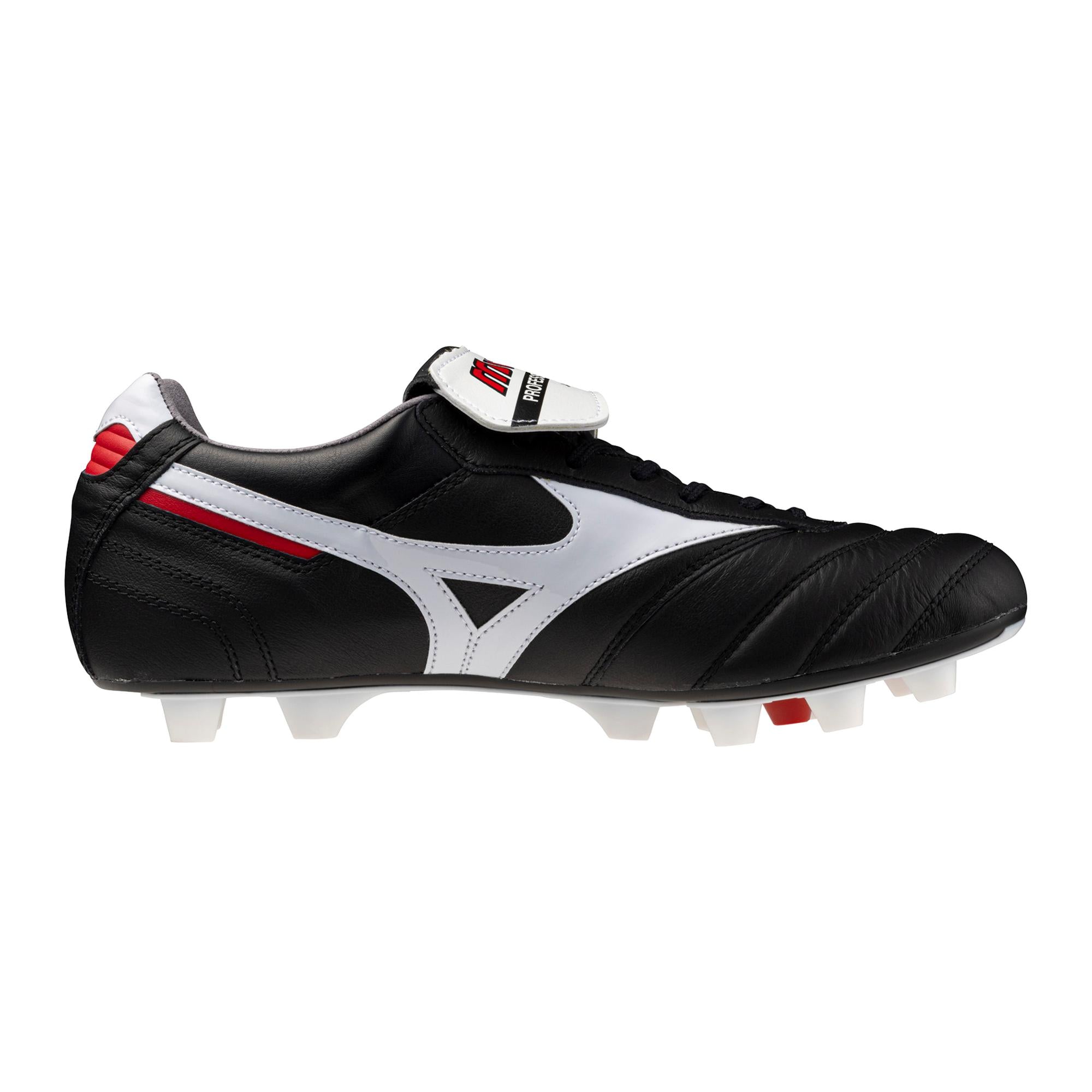 Morelia II Made in Japan KL Soccer Cleat, Black/White