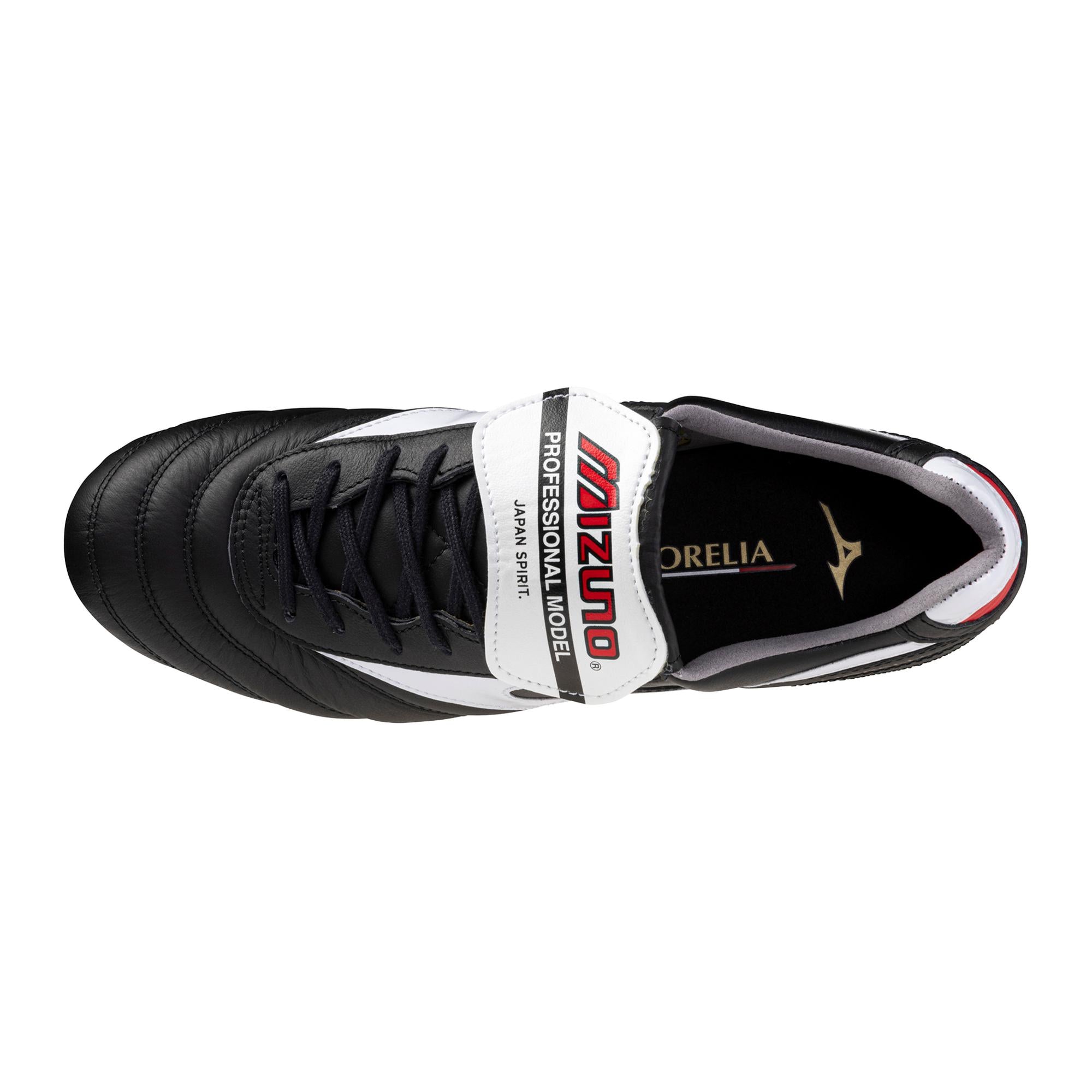 Morelia II Made in Japan KL Soccer Cleat, Black/White