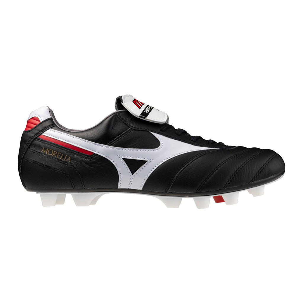 Morelia II Made in Japan KL Soccer Cleat, Black/White