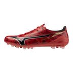 Mizuno Alpha II Elite AG Artificial Grass Soccer Cleat, Red/Black