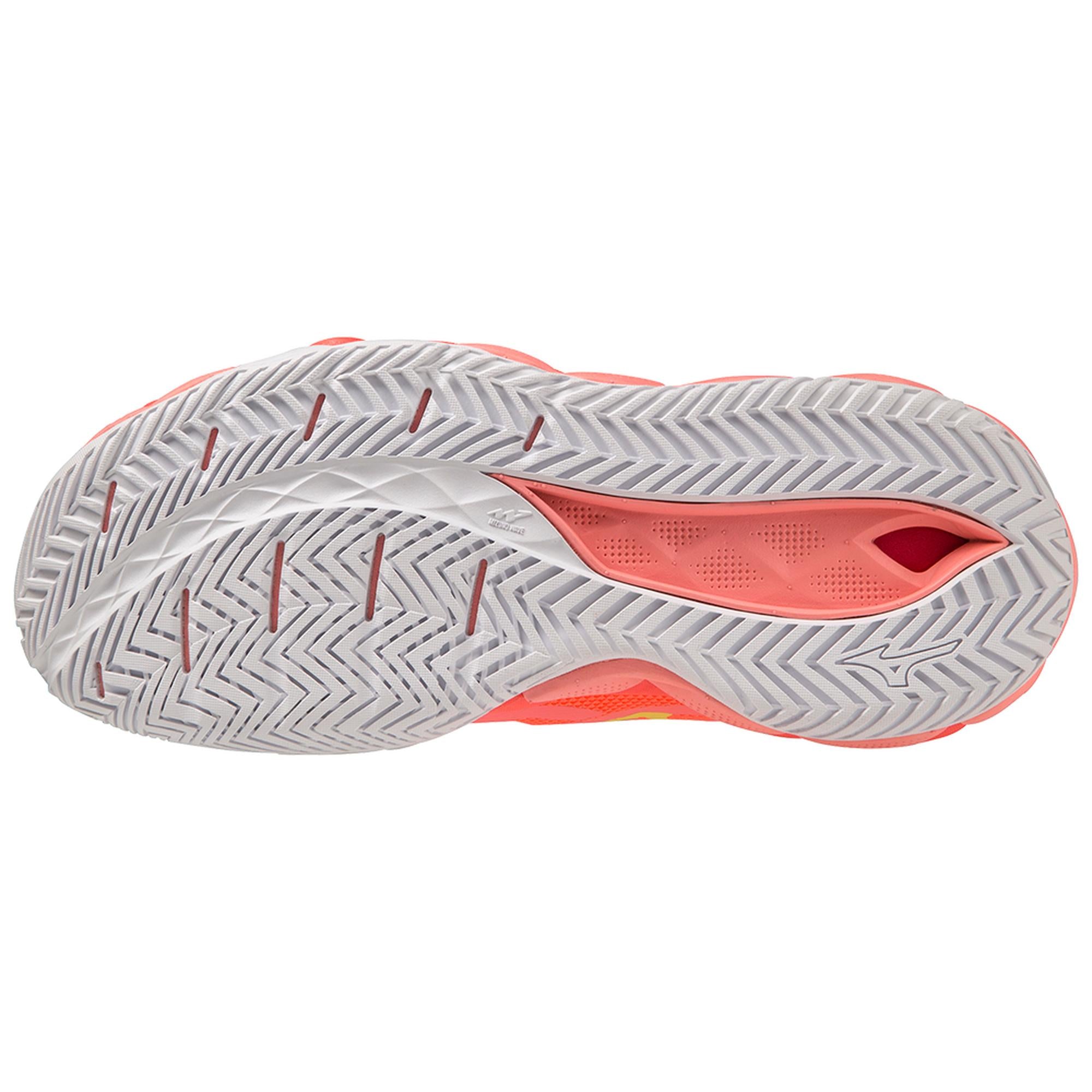 Wave Enforce Tour AC Women's Tennis Shoe, Candy Coral/Snow White