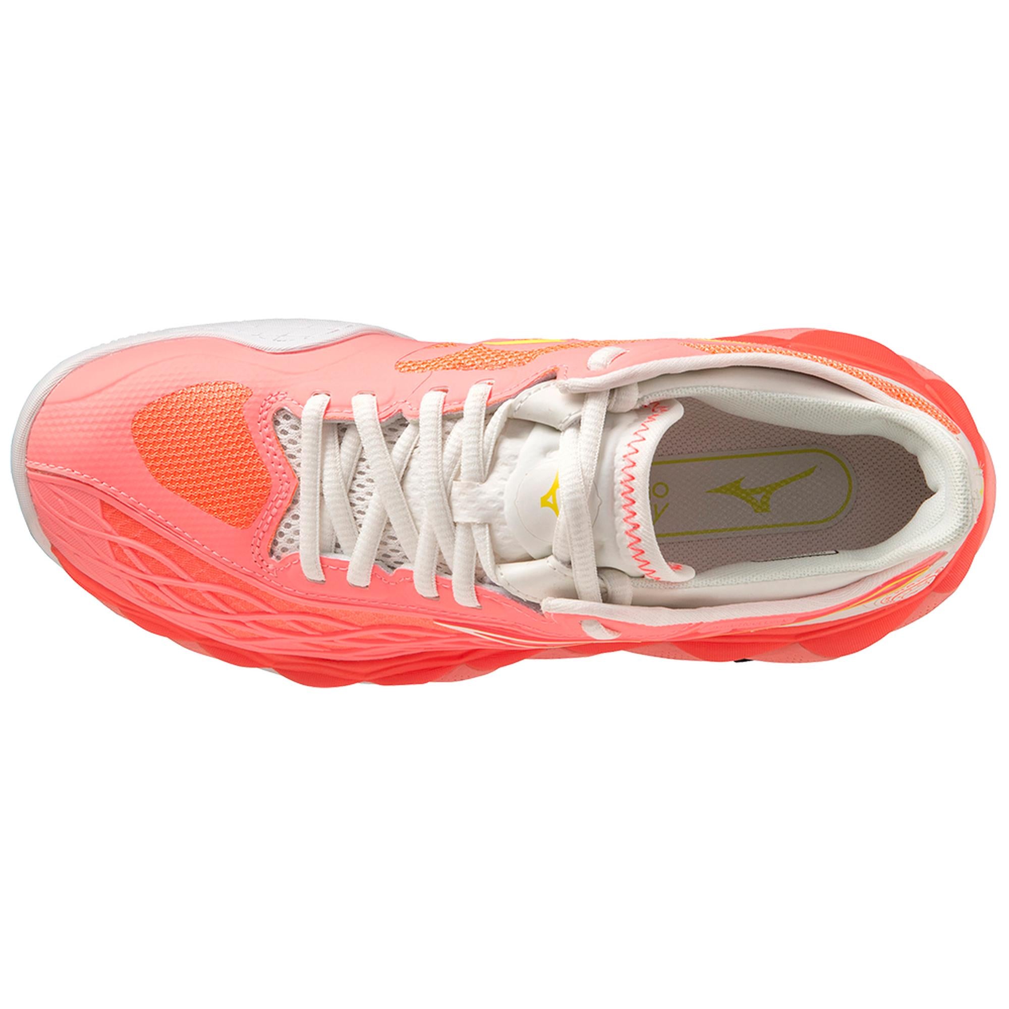 Wave Enforce Tour AC Women's Tennis Shoe, Candy Coral/Snow White