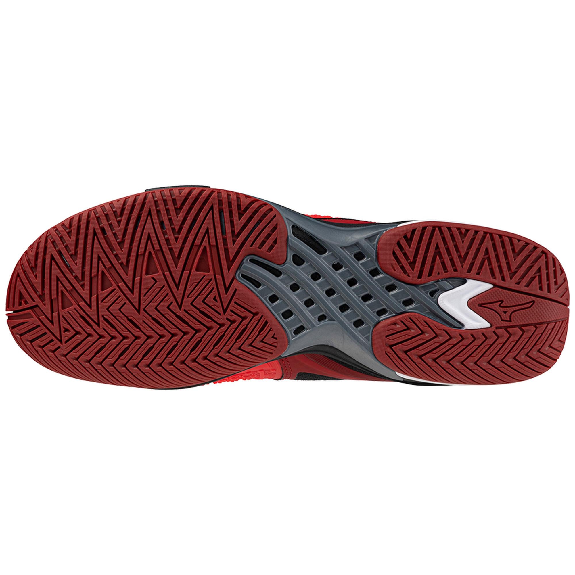 Wave Exceed Tour 6 AC Men's Tennis Shoe, Radiant Red/White