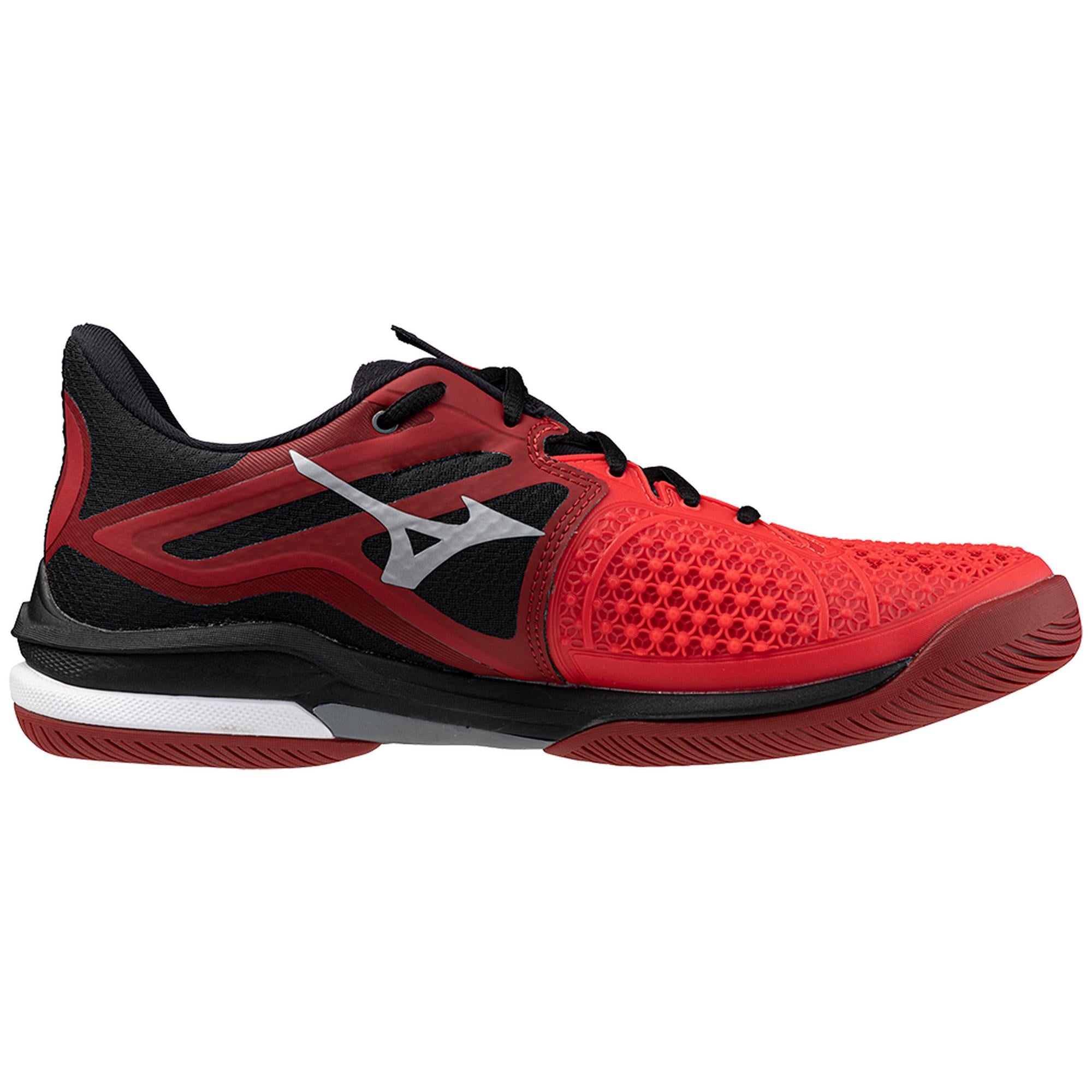 Wave Exceed Tour 6 AC Men's Tennis Shoe, Radiant Red/White