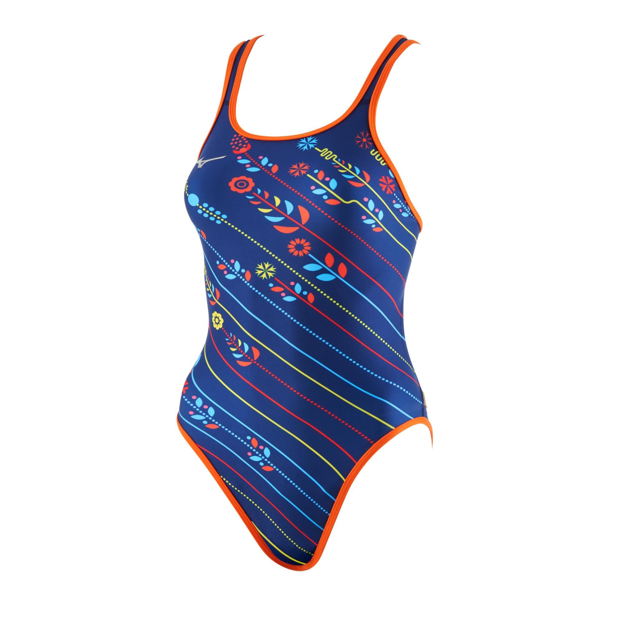 EXER Women's Double Cross Back Swimsuit