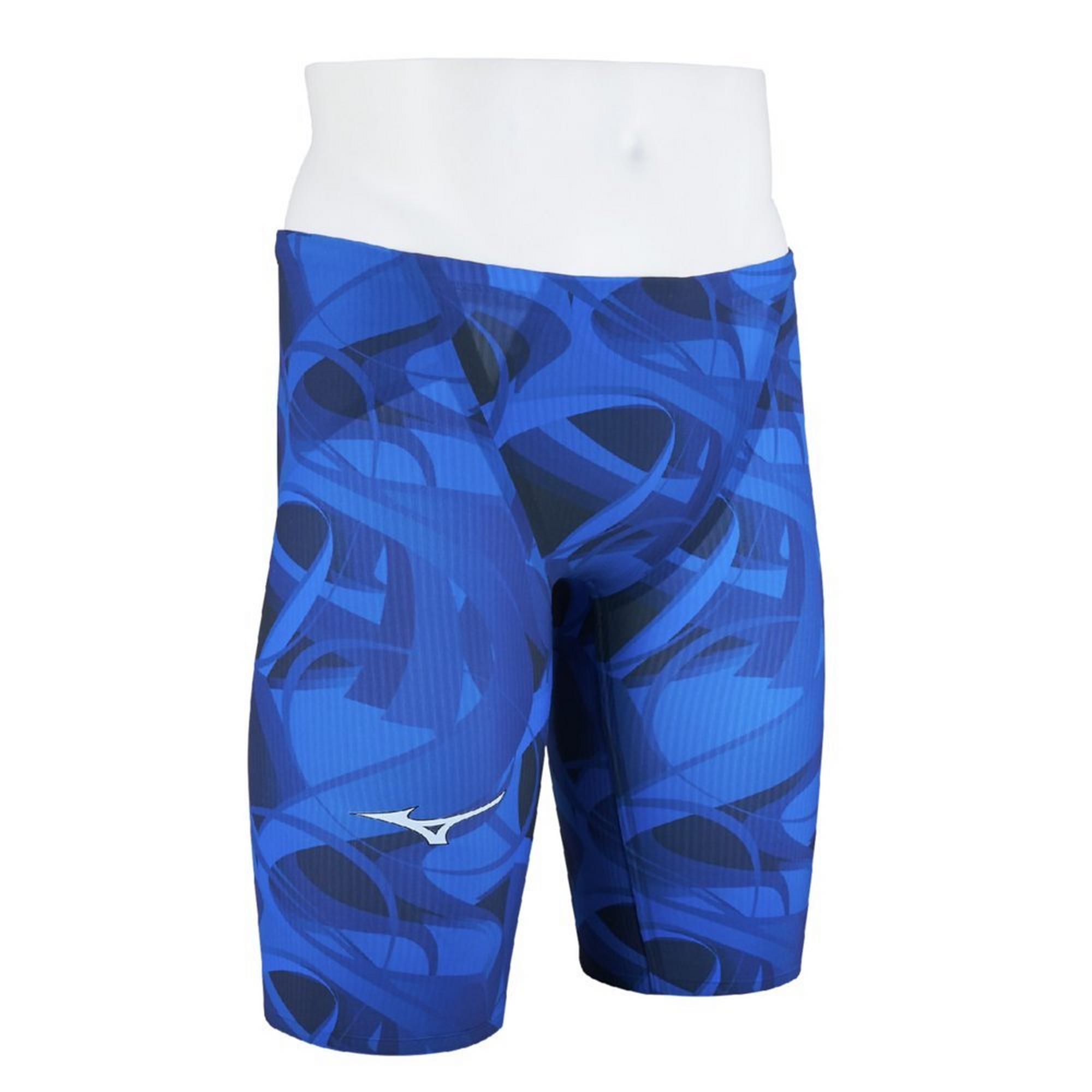 Mizuno Men's GX-Sonic 6 Compression Release (CR) Technical Swimsuit, Mugen Blue