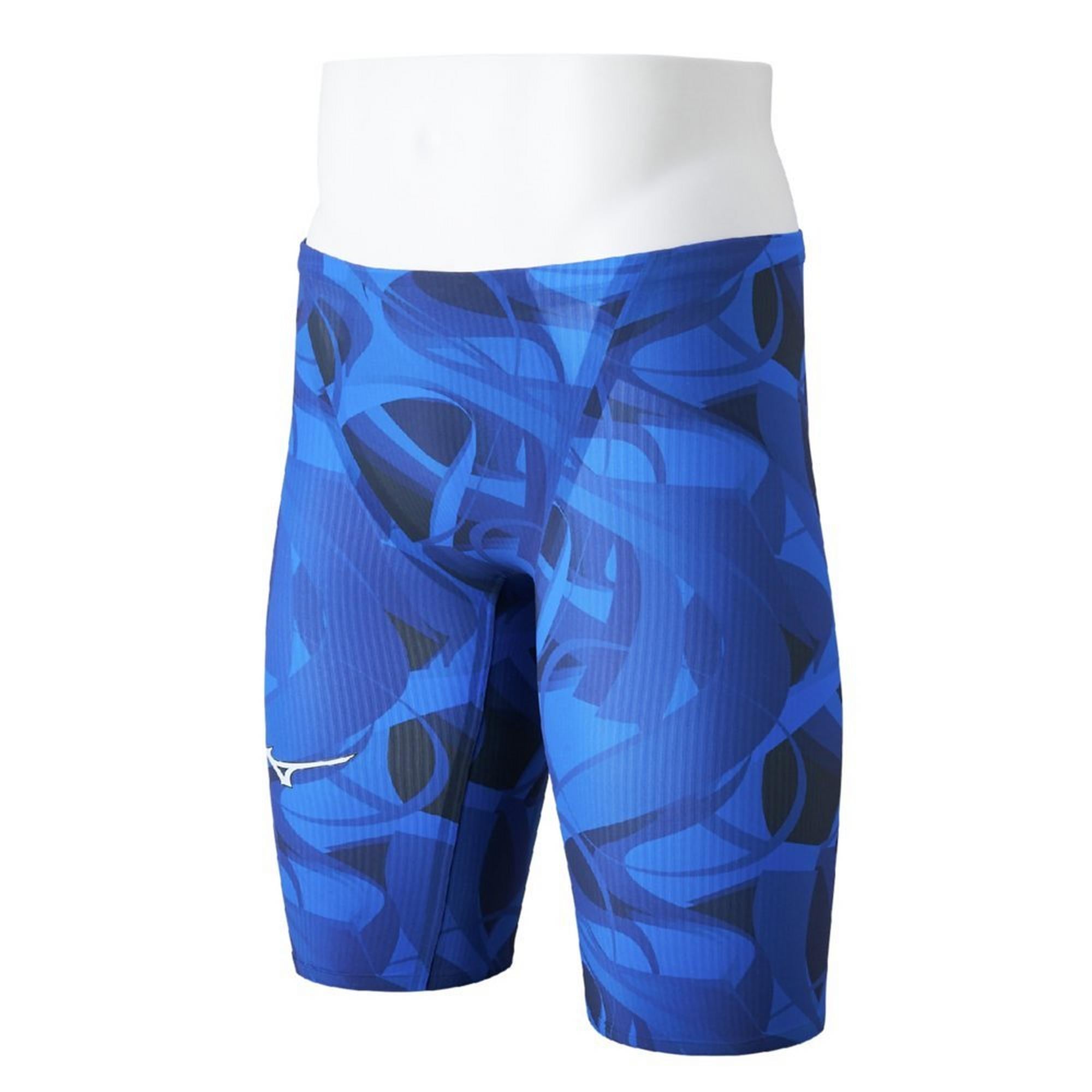 Mizuno Men's GX-Sonic 6 Compression Release (CR) Technical Swimsuit, Mugen Blue