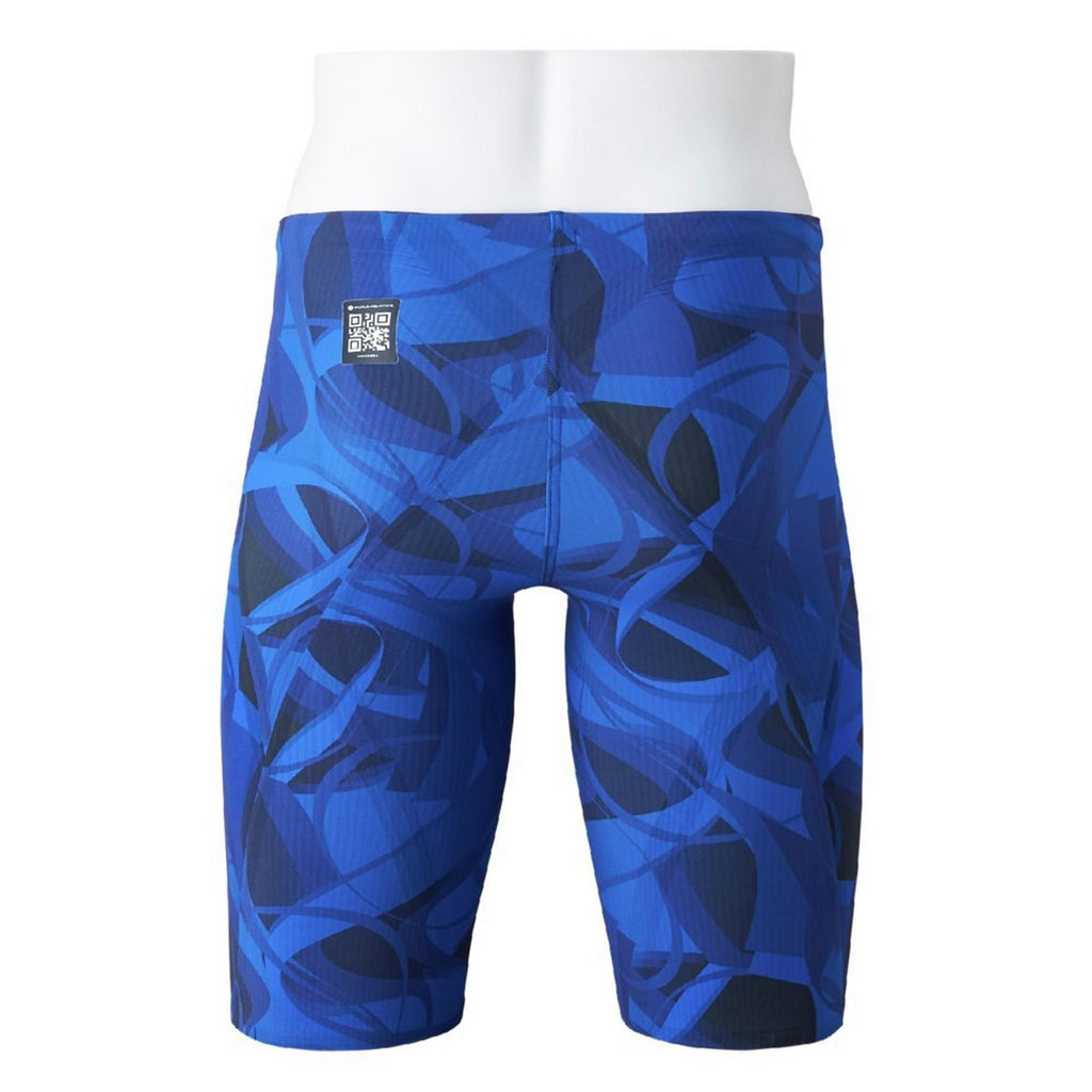 Mizuno Men's GX-Sonic 6 Technical Noble Velocity (NV) Swimsuit, Mugen Blue
