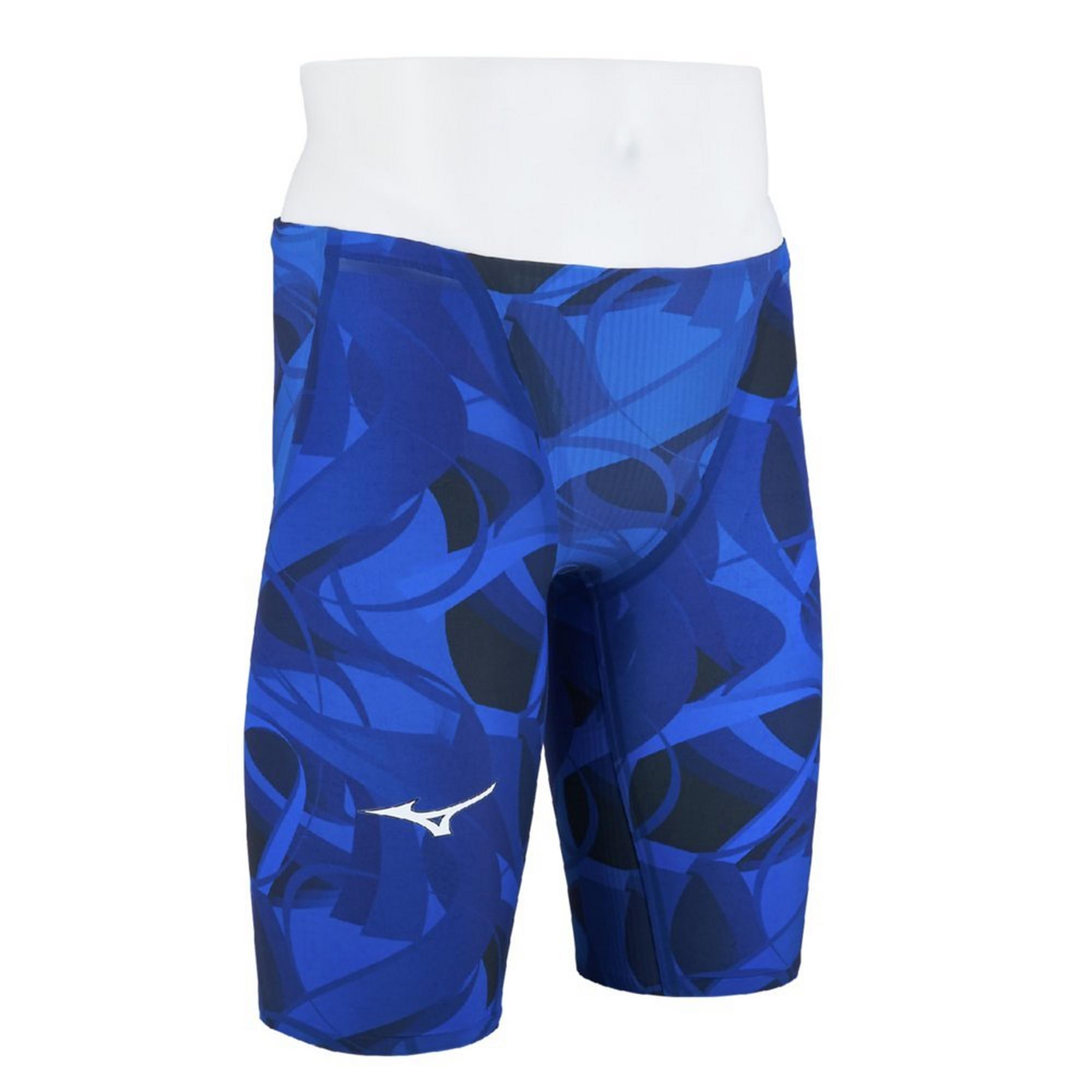 Mizuno Men's GX-Sonic 6 Technical Noble Velocity (NV) Swimsuit, Mugen Blue