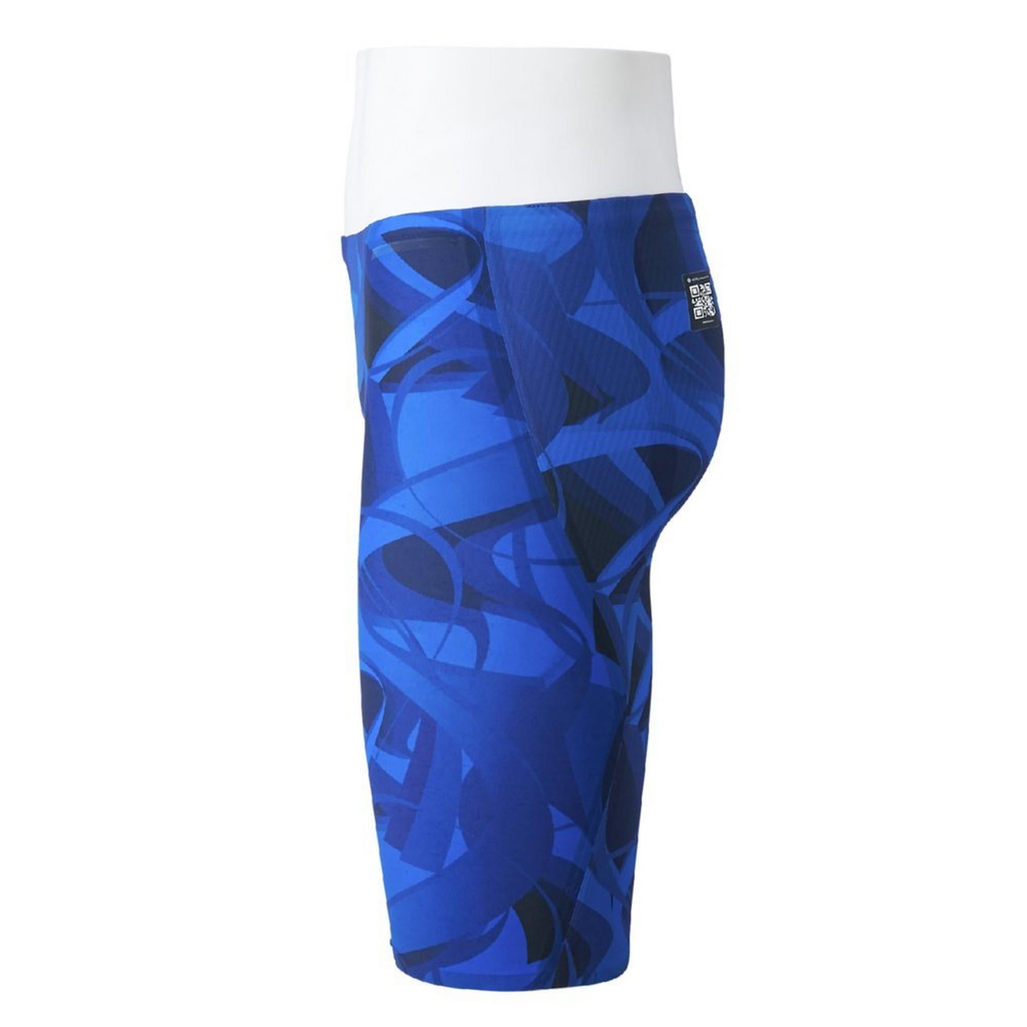 Mizuno Men's GX-Sonic 6 Technical Noble Velocity (NV) Swimsuit, Mugen Blue