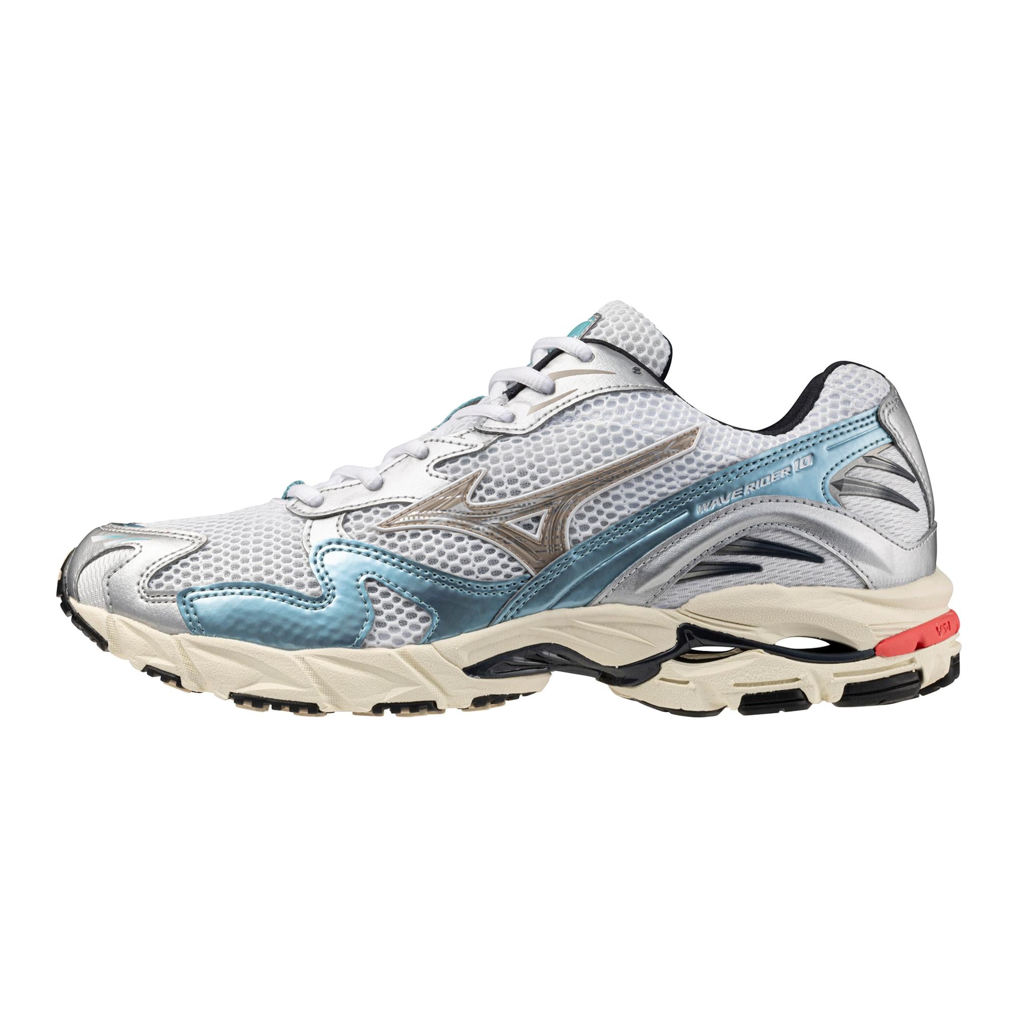 Wave Rider 10 Sportstyle Sneaker, White/Vintage Khaki