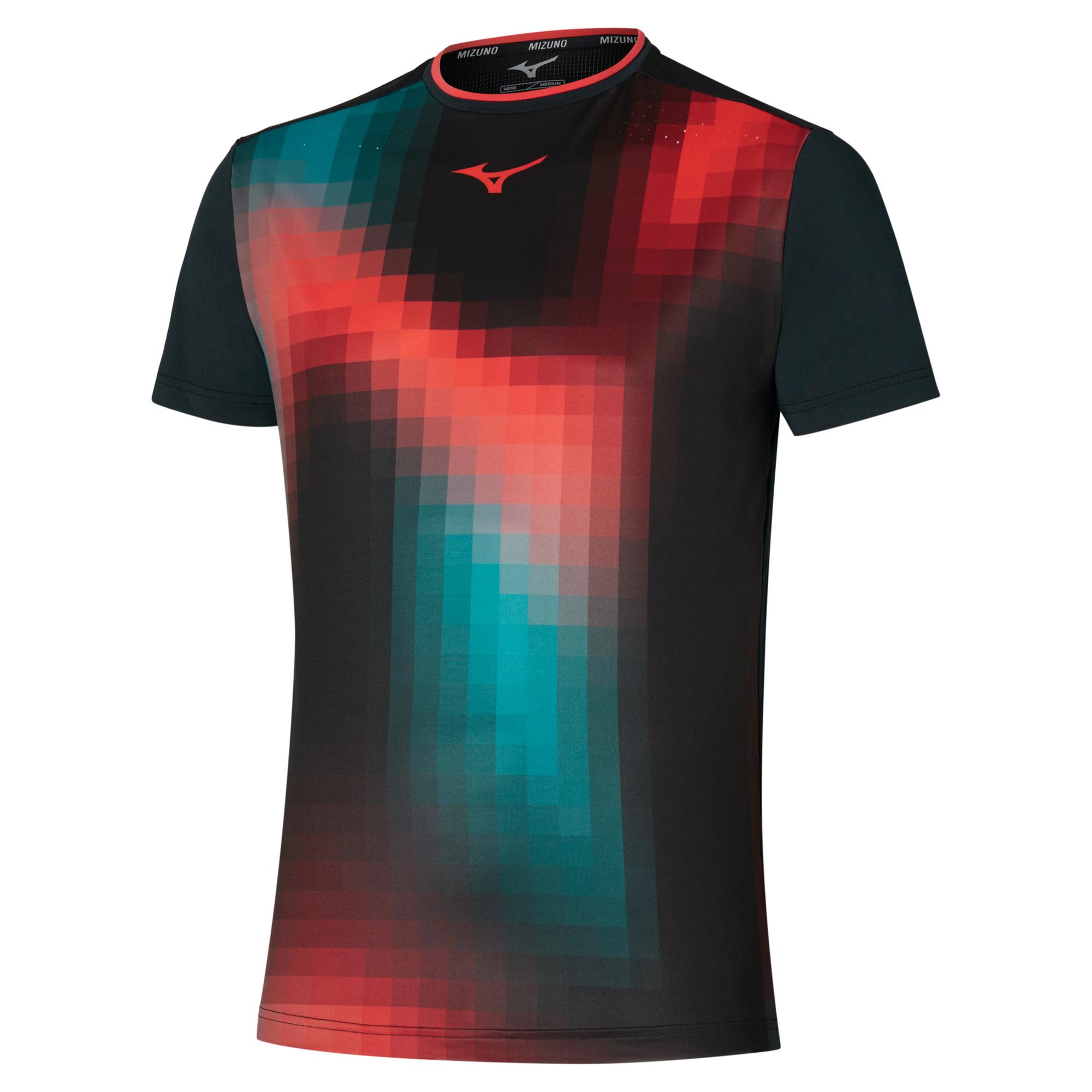 Mizuno Men's Shadow Graphic Tennis Tee