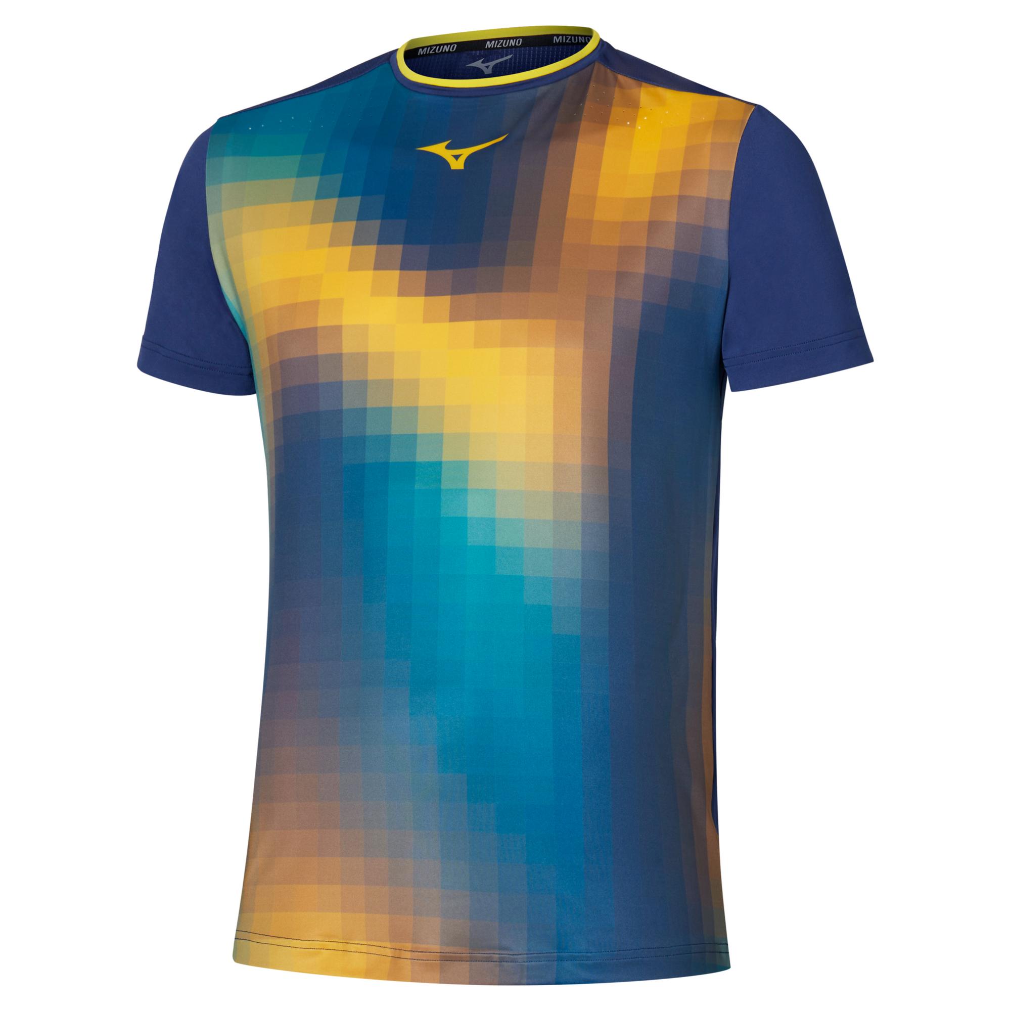 Mizuno Men's Shadow Graphic Tennis Tee